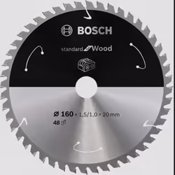 Bosch 2 608 837 678, Bois, 16 cm, 2 cm, 9500 tr/min, 1,5 mm, Bosch