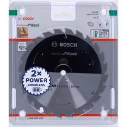 Bosch 2 608 837 679 lame de scie circulaire 16,5 cm 1 pièce(s)