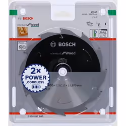 Bosch 2 608 837 680 lame de scie circulaire 16,5 cm 1 pièce(s)