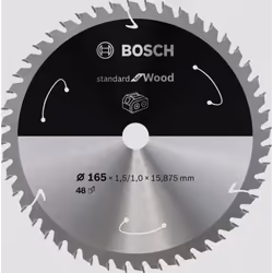 Bosch 2 608 837 683, Bois, 16,5 cm, 1,59 cm, 1 mm, 9500 tr/min, 1,5 mm