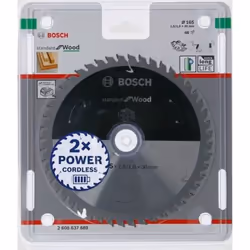 Bosch 2 608 837 689 lame de scie circulaire 16,5 cm 1 pièce(s)