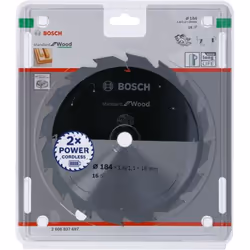Bosch 2 608 837 697 lame de scie circulaire 18,4 cm 1 pièce(s)