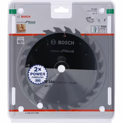 Bosch 2 608 837 698 lame de scie circulaire 18,4 cm 1 pièce(s)