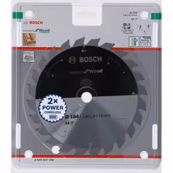 Bosch 2 608 837 700 lame de scie circulaire 18,4 cm 1 pièce(s)