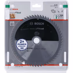 Bosch 2 608 837 711 lame de scie circulaire 19 cm 1 pièce(s)