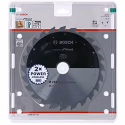 Bosch ‎2608837721, 21,6 cm, Pointe au carbure de tungstène (TCC), Bosch, 320 g, 1 pièce(s)