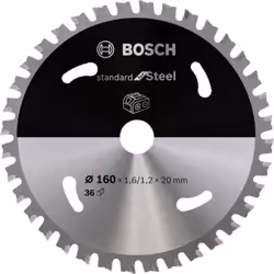Bosch 2 608 837 749, Métal, 16 cm, 2 cm, 1,2 mm, 4600 tr/min, 1,6 mm