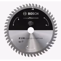 Bosch 2 608 837 753, Aluminium, 13,6 cm, 1,59 cm, 1,1 mm, 1,6 mm, 1 pièce(s)