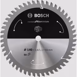 Bosch 2 608 837 761, Aluminium, 14 cm, 1 cm, 1,1 mm, 11000 tr/min, 1,6 mm