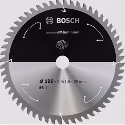 Bosch 2 608 837 769, Aluminium, 19 cm, 2 cm, 1,5 mm, 7900 tr/min, 2 mm