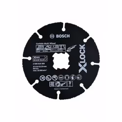 Bosch 2 608 619 283, Disque de coupe, Moyeu plat, Bois dur, Métal non Ferreux, Plastique, Bois tendre, Bois avec clous, Bosch ...