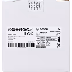 Bosch 2 608 619 153 accessoire pour meuleuse d'angle Disque de ponçage
