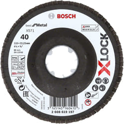 Bosch 2 608 619 197 accessoire pour meuleuse d'angle Disque à rabats