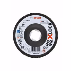 Meule-éventail Bosch 2608619200; 115x22,23 mm; K120; X-Lock