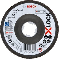 Bosch X-LOCK X571 BEST FOR METAL Disque abrasif
