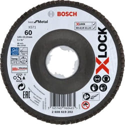 Bosch X-LOCK X571 BEST FOR METAL Disque abrasif