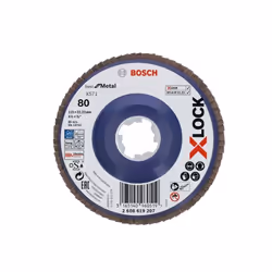 Meule-éventail Bosch 2608619207; 115 mm; K80; X-Lock