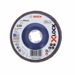 Bosch X-LOCK X571, Disque à rabats, Moyeu plat, Acier inoxydable, Acier, Bosch, 2,22 cm, 11,5 cm