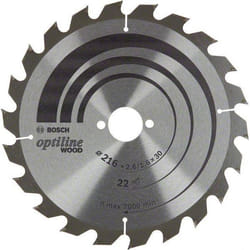 Scie circulaire Bosch 2608838410; 216x30 mm; Z22