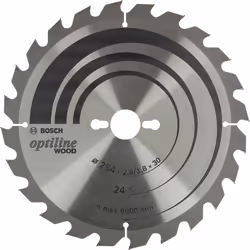 Scie circulaire Bosch 2608838412; 254x30 mm; Z24