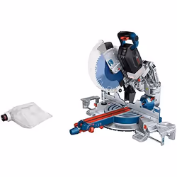 Bosch GCM18V-305 GDC, Simple biseau, Sans brosse, 4000 tr/min, 2550 tr/min, 52°, 60°