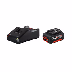Batterie Bosch GBA 18 V; 4,0 Ah; Li-ion + chargeur GAL 18V-40