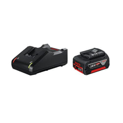 Batterie Bosch GBA 18 V; 4,0 Ah; Li-ion + chargeur GAL 18V-40