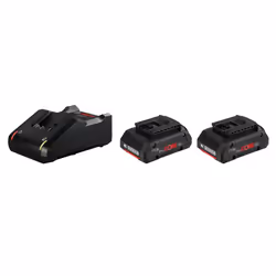 Bosch 1 600 A01 BA3, Ensemble de batterie et de chargeur, Lithium-Ion (Li-Ion), 4 Ah, 18 V, Bosch, Noir