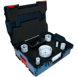 Bosch - Jeu de scies cloches for Wood&Metal, 8 pièces, diamètre 20 - 114 mm en l-boxx
