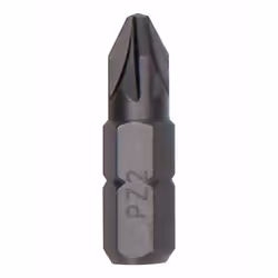 Peu de tournevis Bosch 2607002798; PZ2; 25 mm; 25 unités
