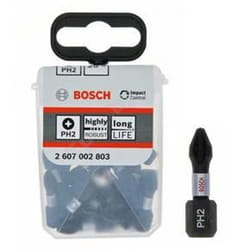 Peu de tournevis Bosch Impact Control; PH2; 25 mm; 10 unités