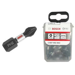 Peu de tournevis Bosch Impact Control; PZ2; 25 mm; 11 unités
