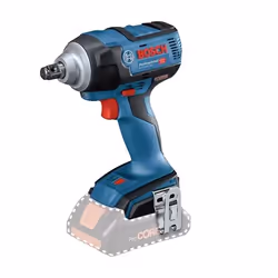 Bosch GDS 18V-300 Professional, Visseuse à percussion, Poignée de pistolet, 1/2", Noir, Bleu, 2400 tr/min, 300 N·m