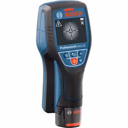 Bosch D-tect 120 Professional, AA, 5 min, 92 mm, 206 mm, 500 g, Batterie