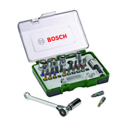 Socket et jeu de bits Bosch 2607017562; 27 unités
