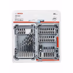Jeu de forets et de tournevis Bosch 2607017567; 35 unités