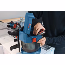 Bosch GAS 18V-10 L Professional Noir, Bleu