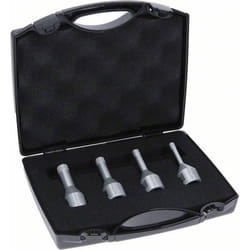 Jeu de scies trépans diamant Bosch 2607017579; 6-12 mm; 4 unités