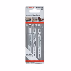Bosch 2 608 665 073 Lame de scie sauteuse, à chantourner et sabre Lames de scie sabre Carbone 3 pièce(s)