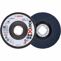 Meule-éventail Bosch 260925C115; 125 mm; K40