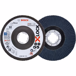 Meule-éventail Bosch 260925C116; 125 mm; K60
