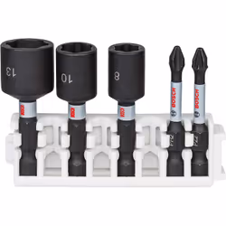 Socket et jeu de bits Bosch 260925C154; 5 unités