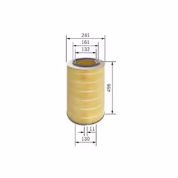 Filtre à air BOSCH 1 457 429 975 - Vue supplémentaire 6