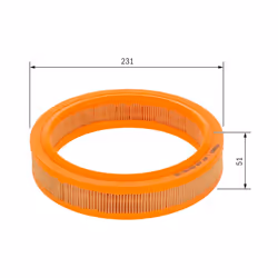 Filtre à air BOSCH 1 457 429 920 - Vue supplémentaire 7