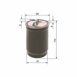 Filtre à carburant BOSCH 0 450 906 172 - Vue supplémentaire 7