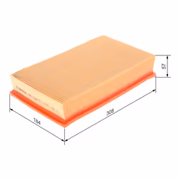 Filtre à air BOSCH 1 457 429 777 - Vue supplémentaire 7