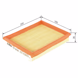 Filtre à air BOSCH 1 457 433 603 - Vue supplémentaire 7