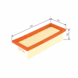 Filtre à air BOSCH 1 457 433 256 - Vue supplémentaire 7