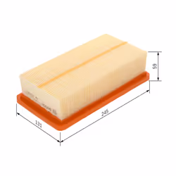 Filtre à air BOSCH 1 457 432 183 - Vue supplémentaire 7