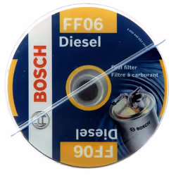 Filtre a gazole FF06 Filtre à huile notamment compatible avec les modèles de voitures suivants : CITROEN Berlingo 1 6 HDi, Bl ...